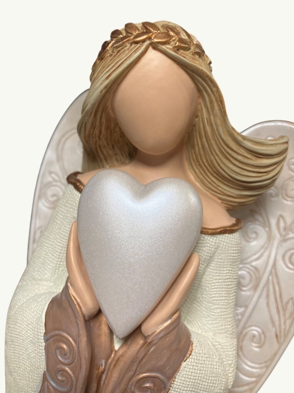 Legacy Of Love Angel Figurine May The Peace Of God Be With You Always Text - Picture 7 of 10
